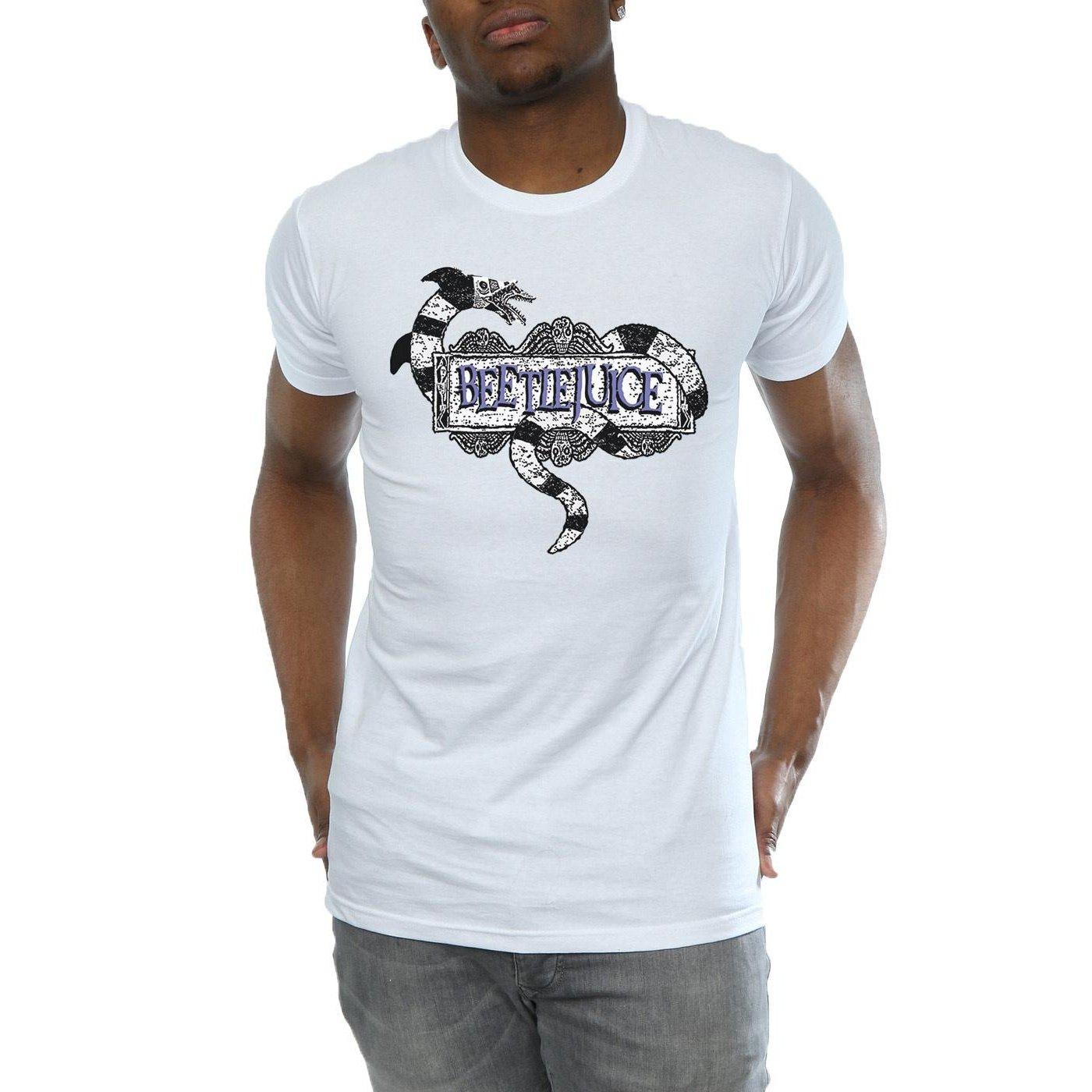 Beetlejuice Snake Logo T-Shirt