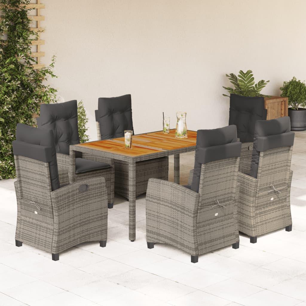 VidaXL Garten essgruppe poly-rattan