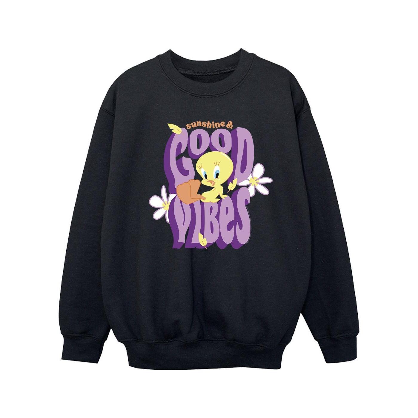 LOONEY TUNES Tweeday Sunshine & Good Vibes Sweatshirt
