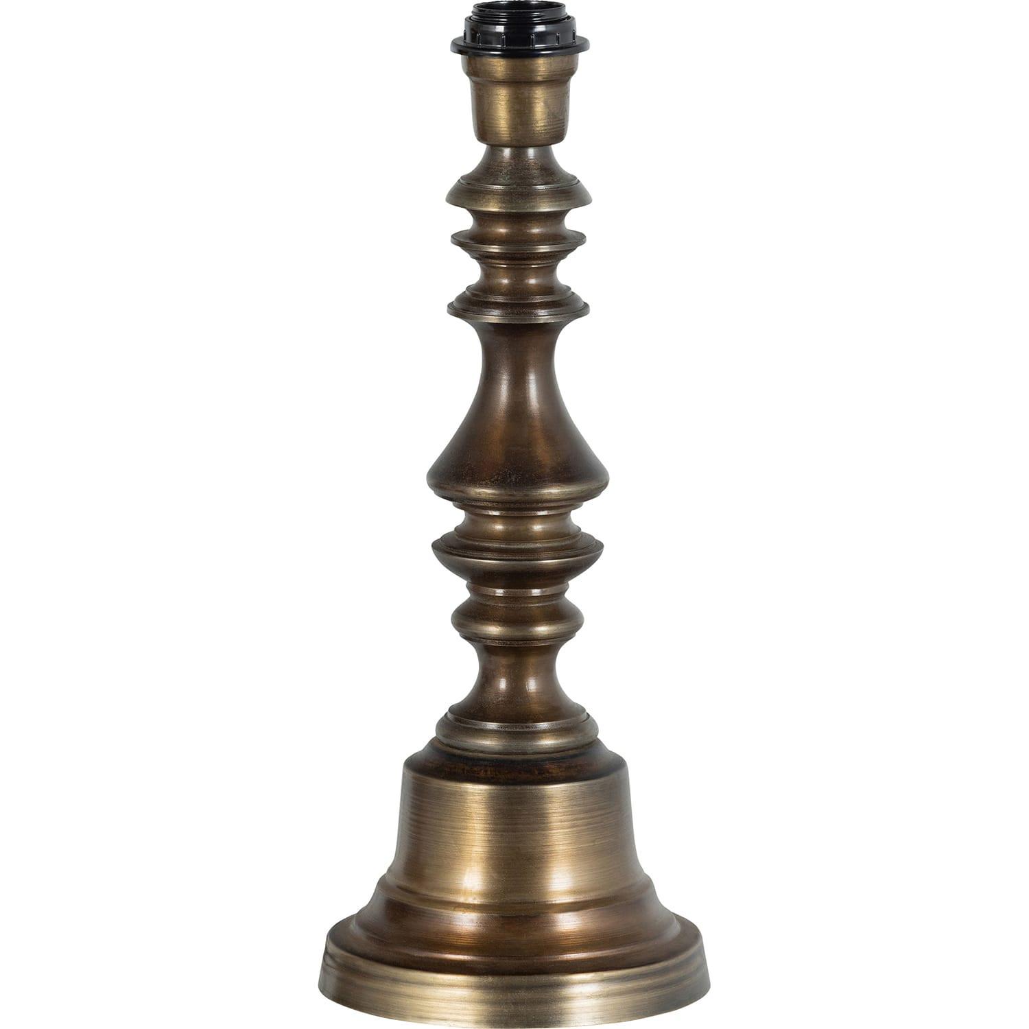 mutoni Tischlampenfuss Ohm Messing antik