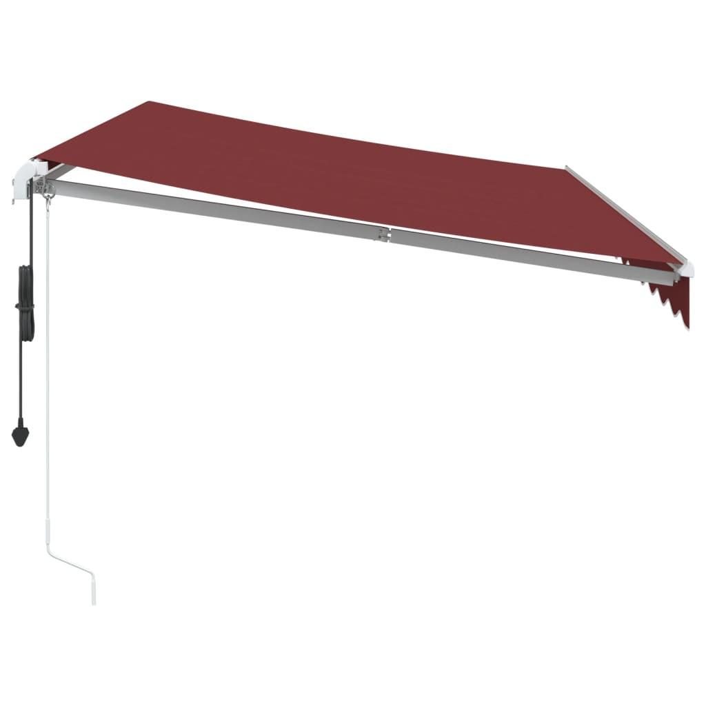 VidaXL Einziehbare markise aluminium