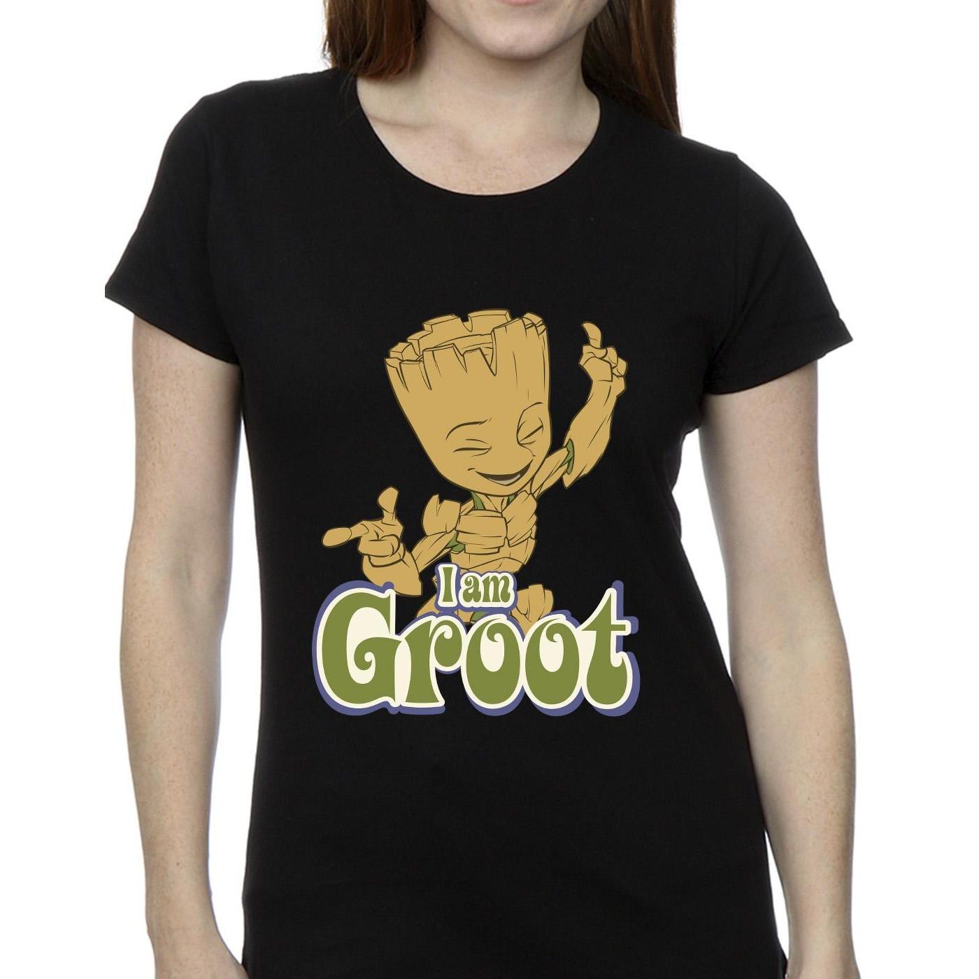 Guardians Of The Galaxy I Am Groot Kurzarm T-Shirt