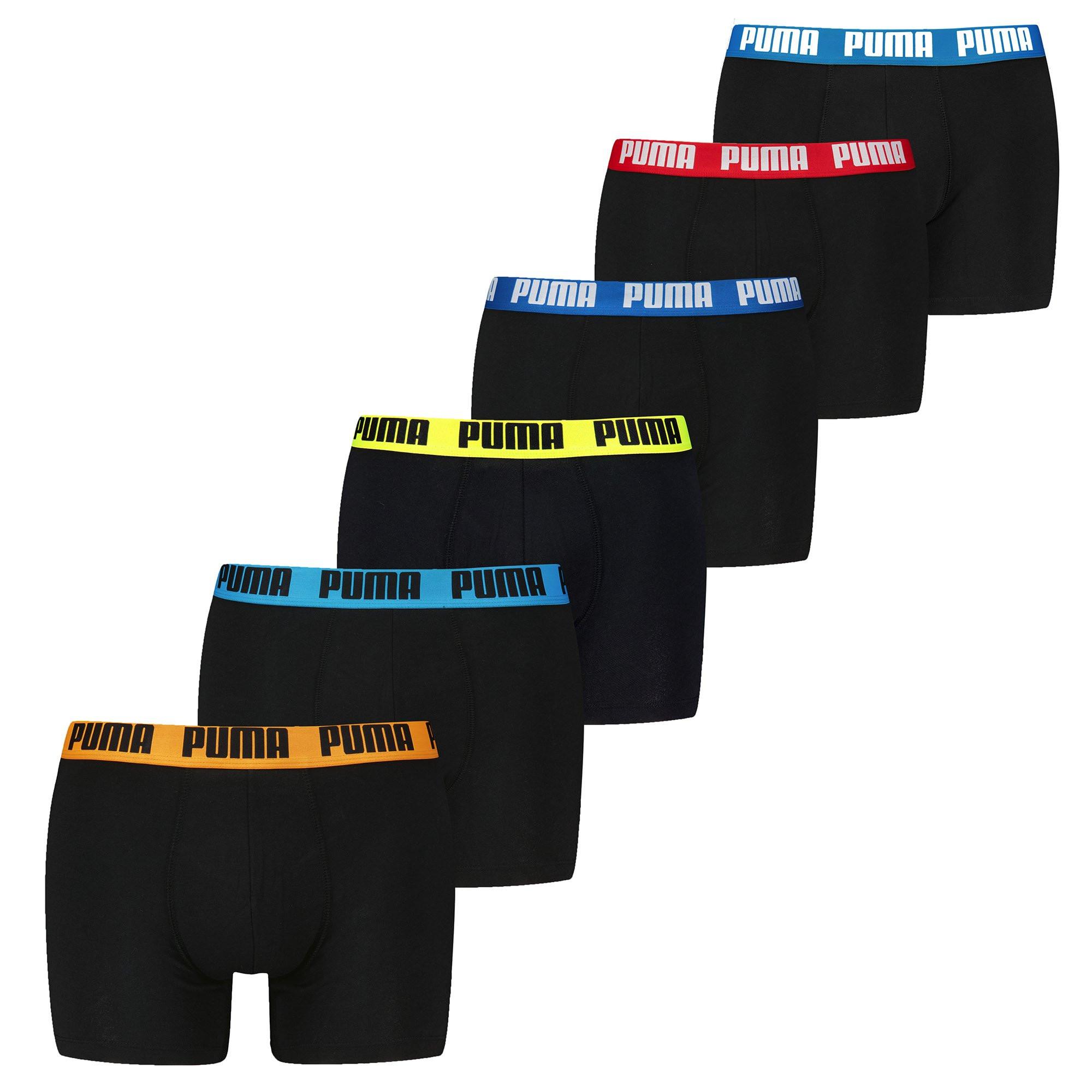 PUMA Boxershort Figurbetont-PUMA BASIC BOXER 6P ECOM