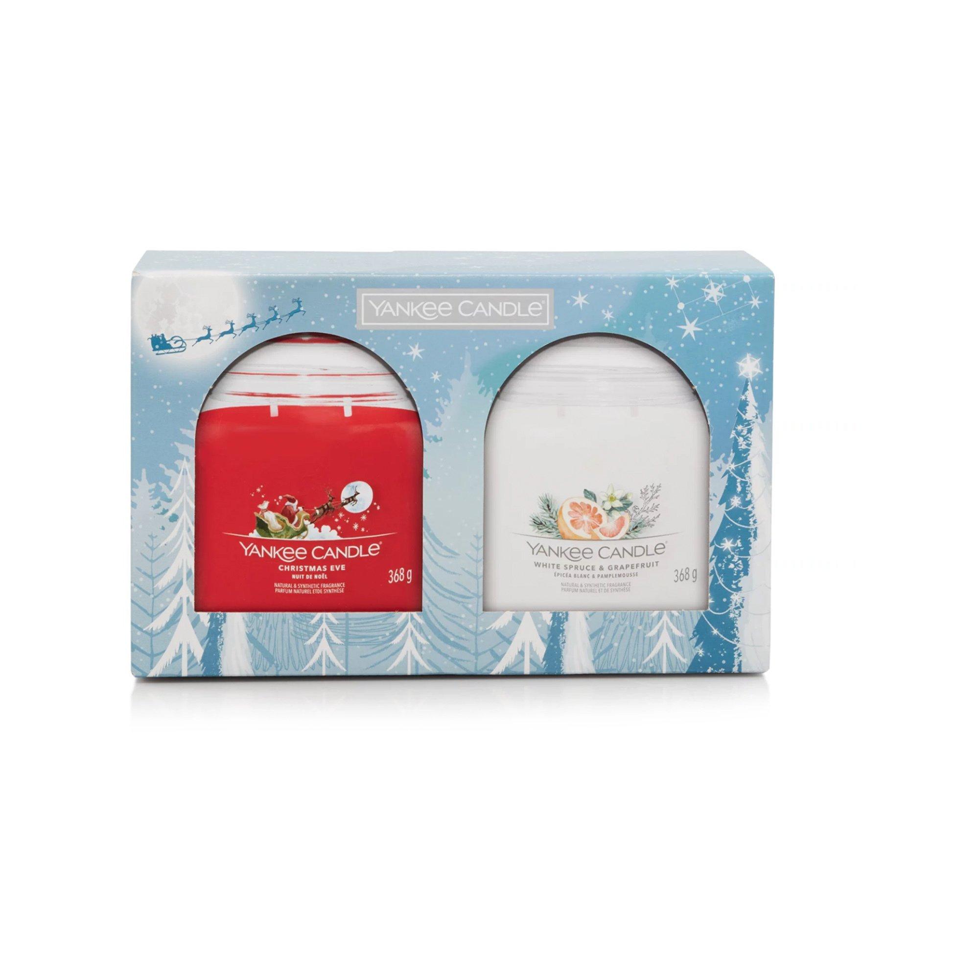 Yankee Candle Signature Geschenkset Weihnachten Duftkerzen Holiday Bright Lights 2 Signature Medium Jar Giftset