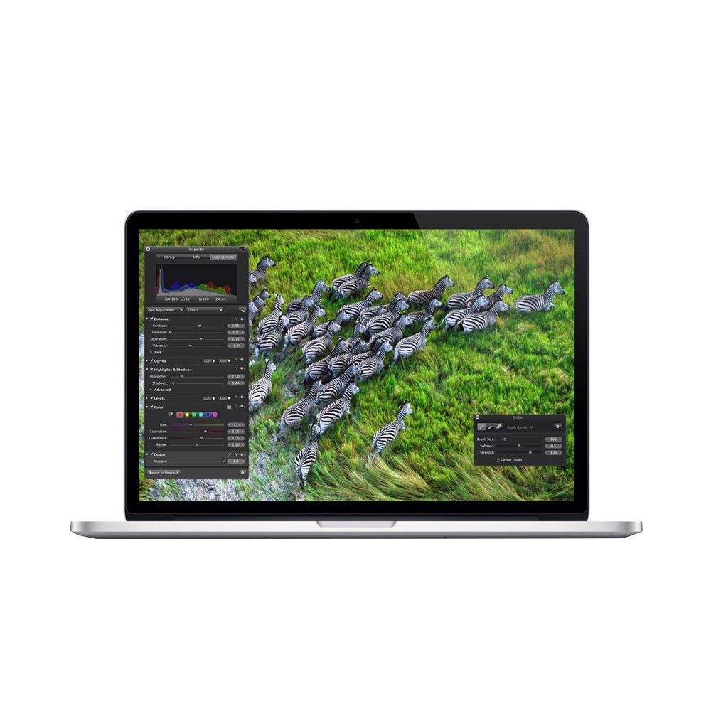 Apple Refurbished MacBook Pro Retina 15 2015 i7 2,2 Ghz 16 Gb 128 Gb SSD Silber - Sehr guter Zustand