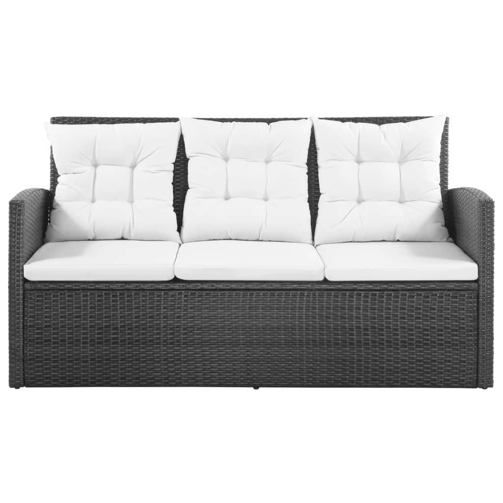 VidaXL Garten-sofagarnitur poly-rattan