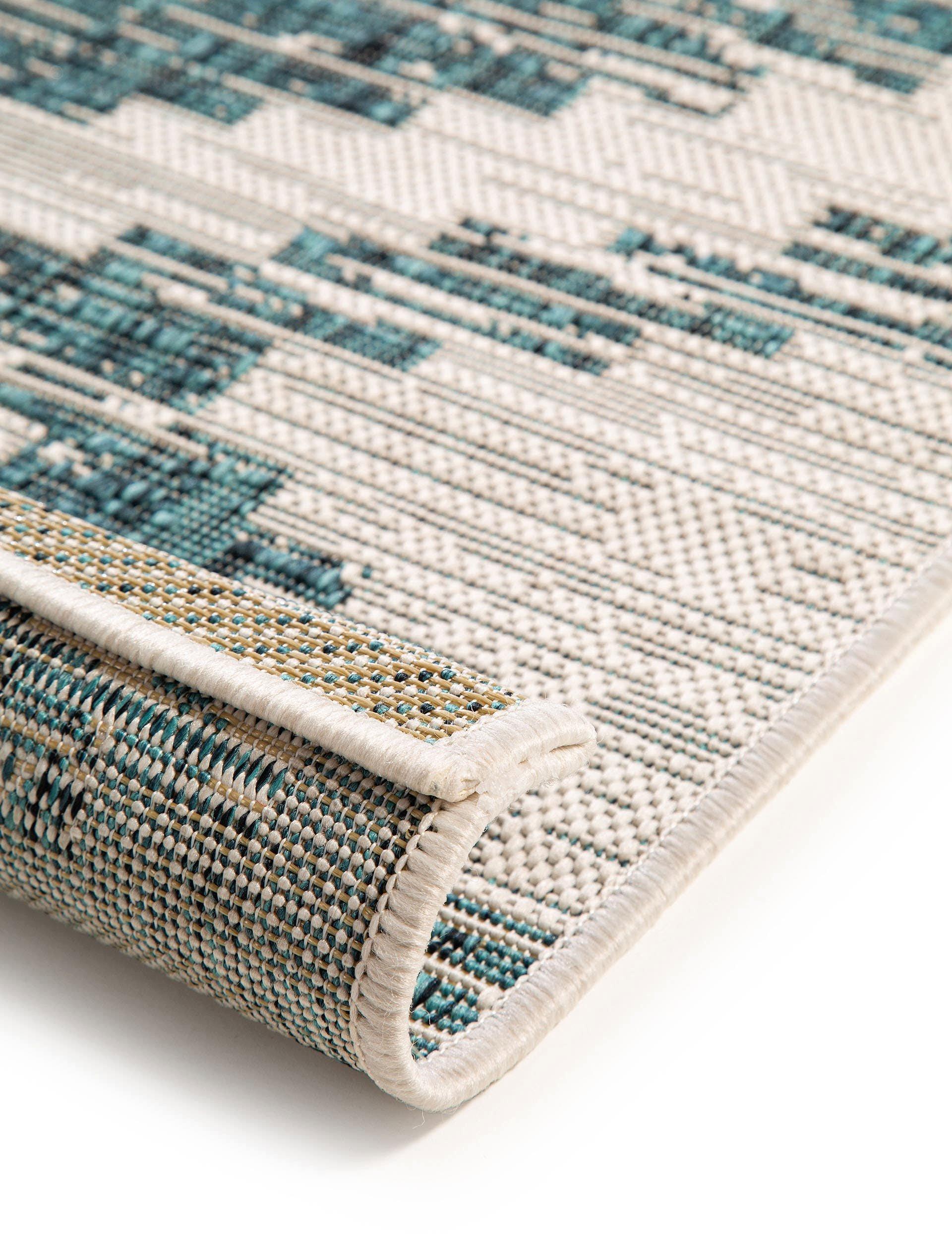 Benuta In- & Outdoor-Teppich Cleo Blau
