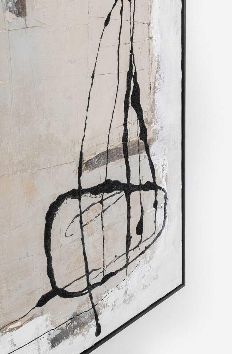 KARE Design Gerahmtes Bild Dust 100x100