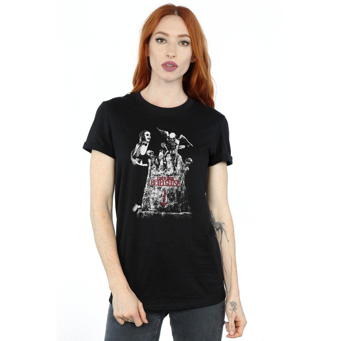 Beetlejuice Grabstein Print T-Shirt