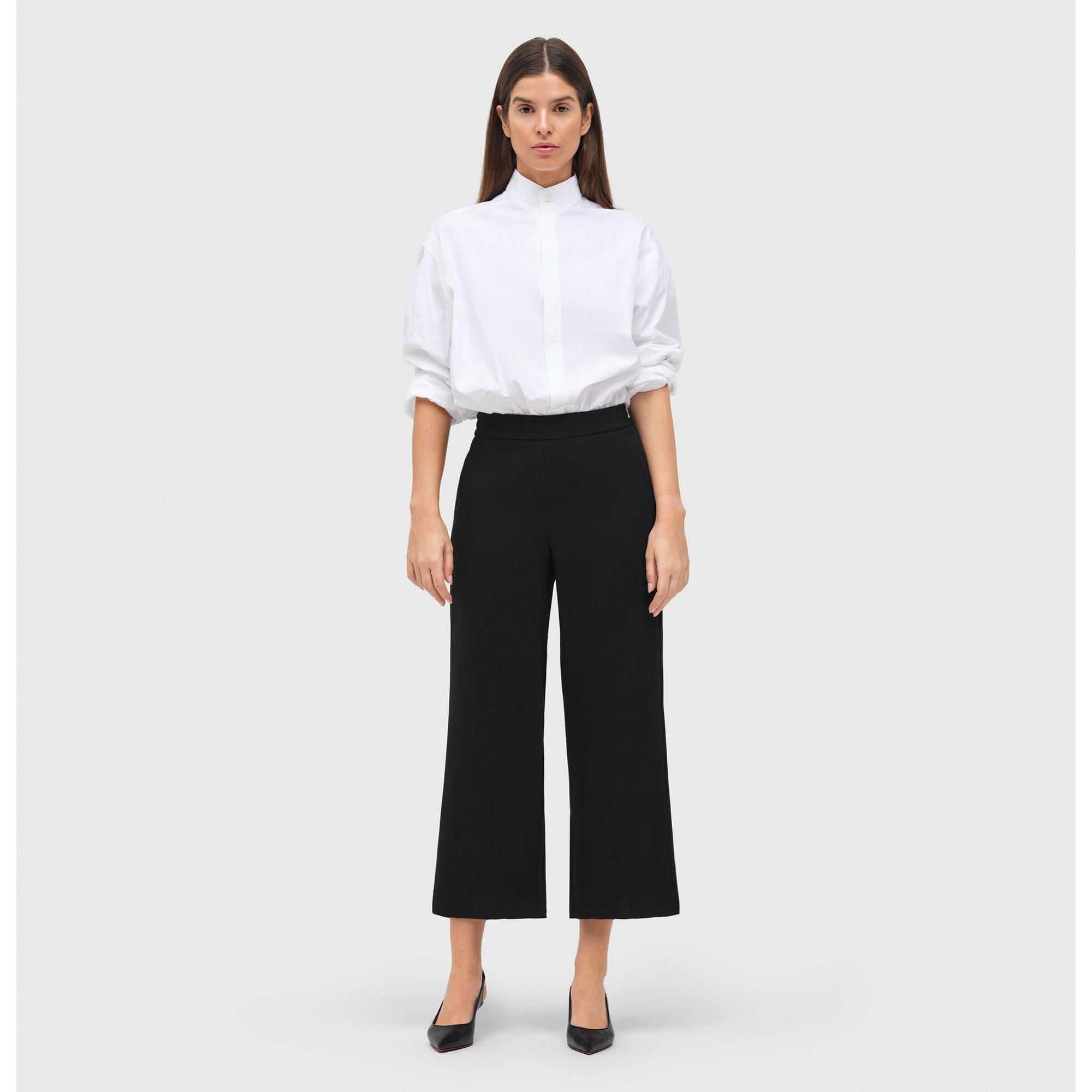 MAC Chiara cropped Culotte-Hose