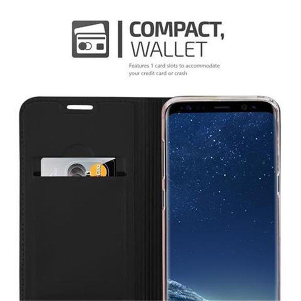 Cadorabo Hülle für Samsung Galaxy S8 Magnetverschluss, Kartenfach