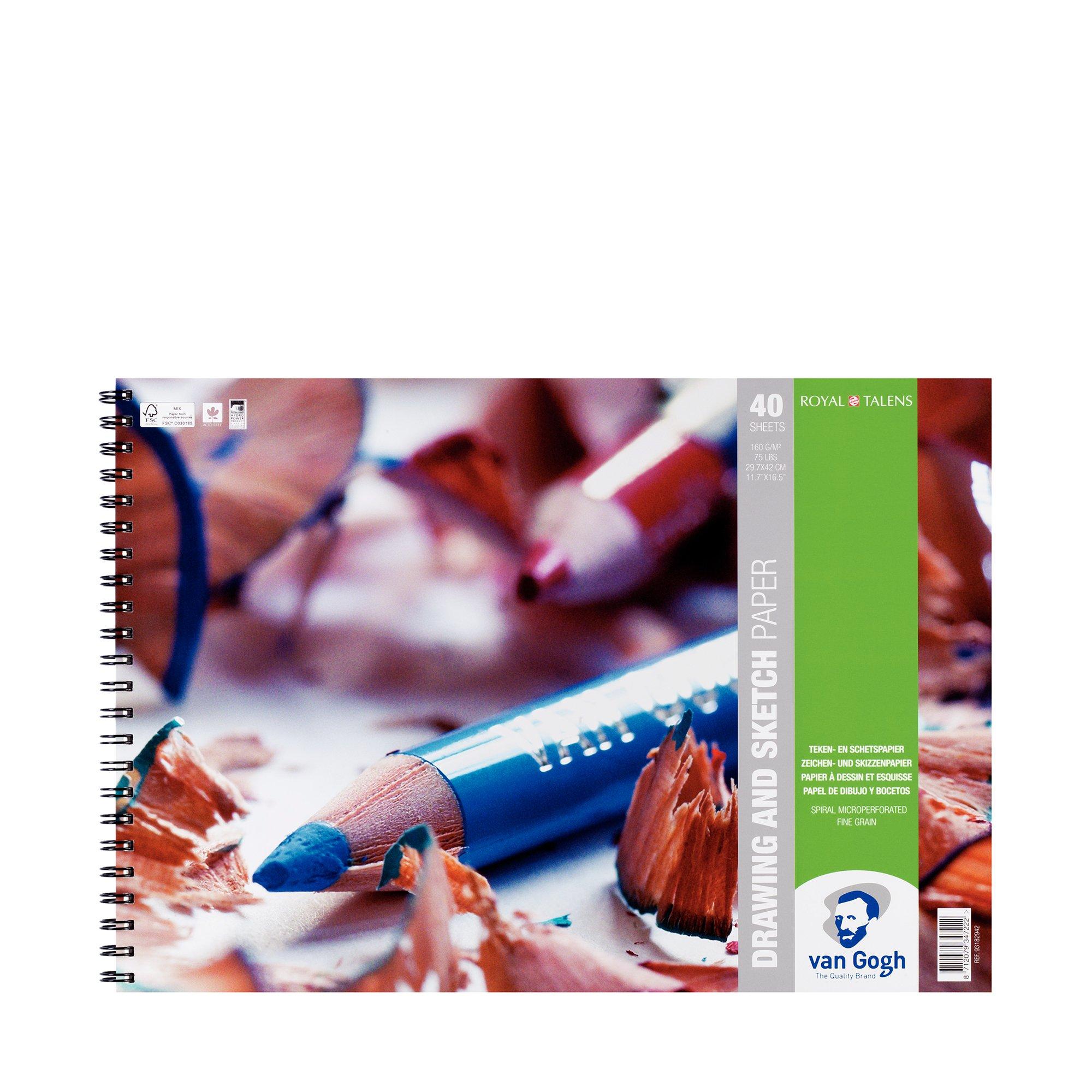 Talens Skizzen Papier Van Gogh