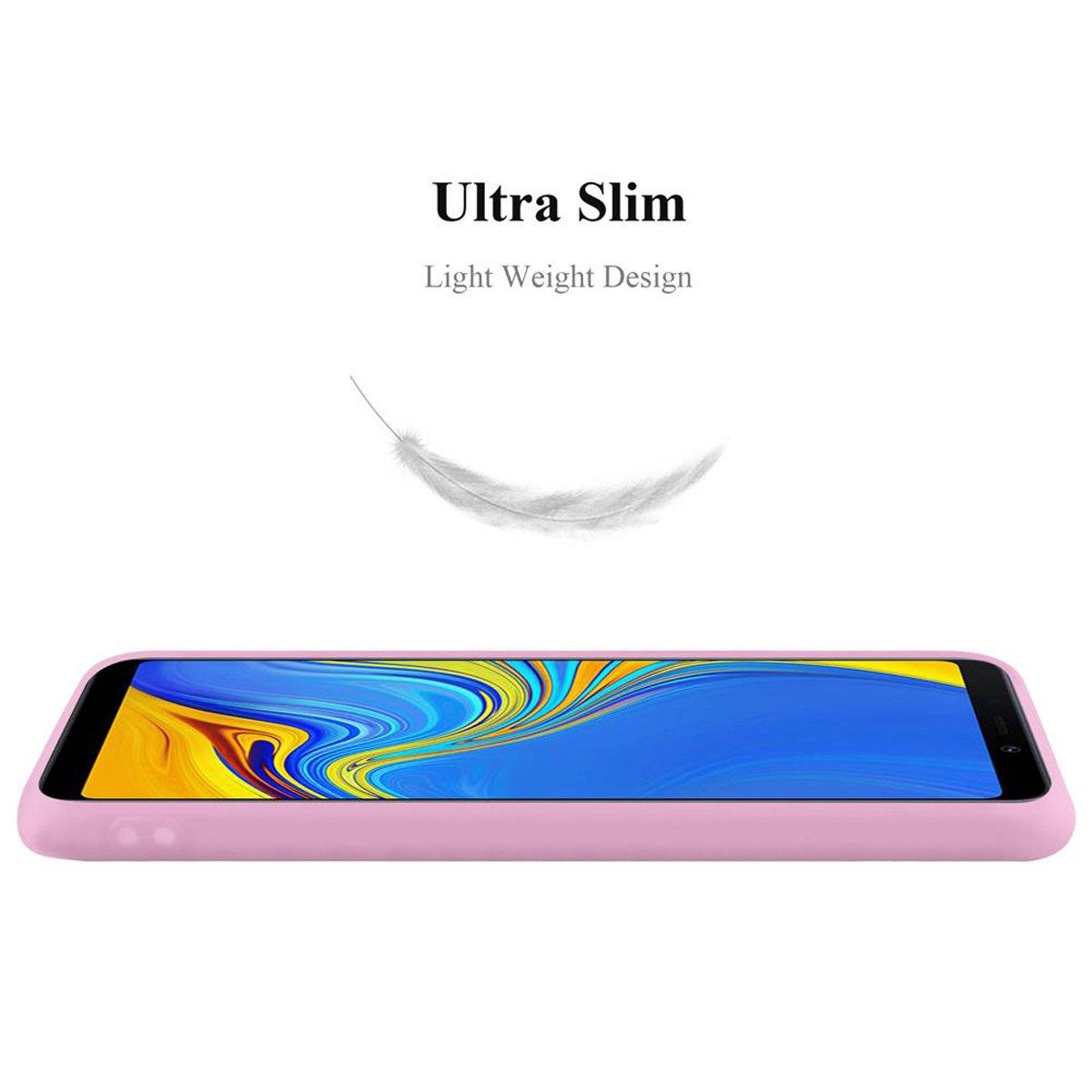 Cadorabo Hülle für Samsung Galaxy A9 2018 TPU Silikon Candy