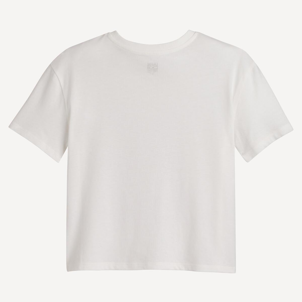 La Redoute Collections T-Shirt mit Blumenprint