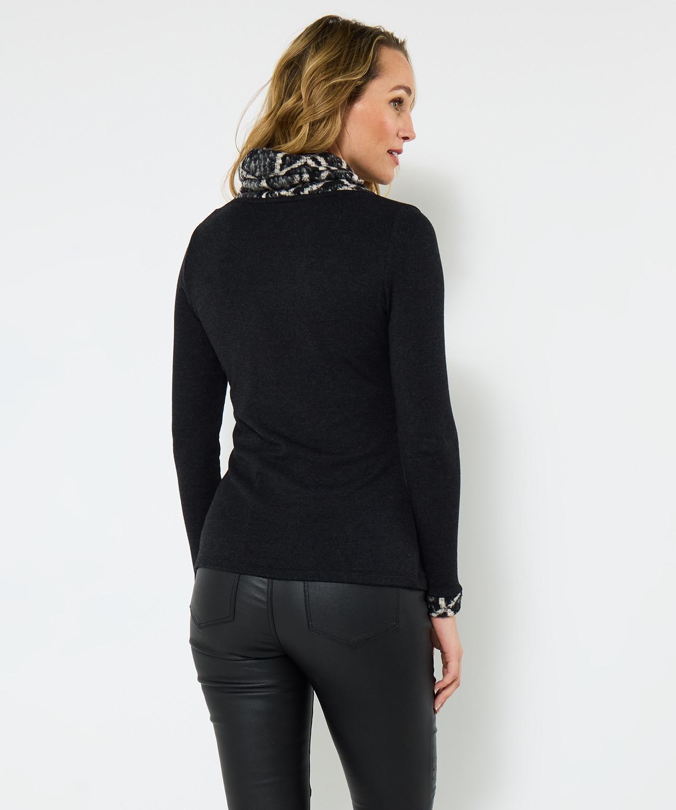 Joe Browns Weiches Jersey-Top mit Wasserfallausschnitt