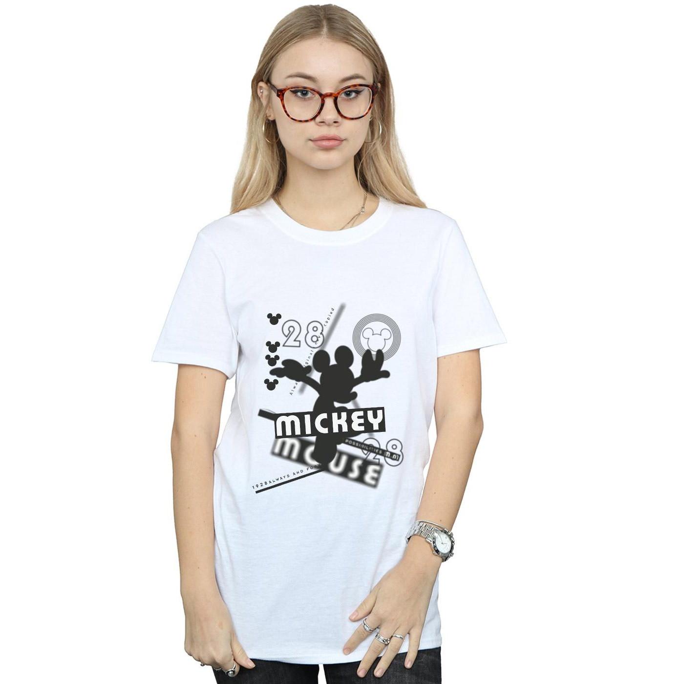 Disney Always And Forever Mickey Mouse Print T-Shirt