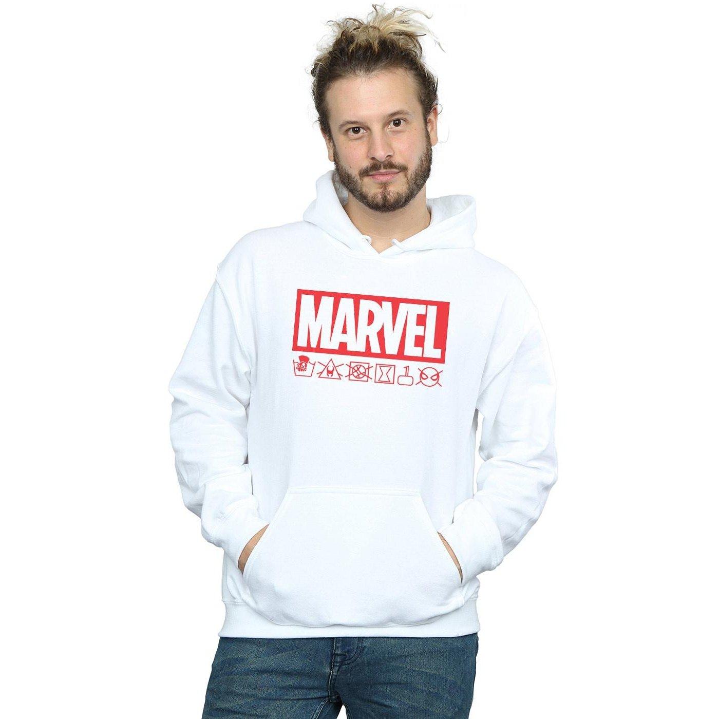 MARVEL Wash Care Kapuzenpullover