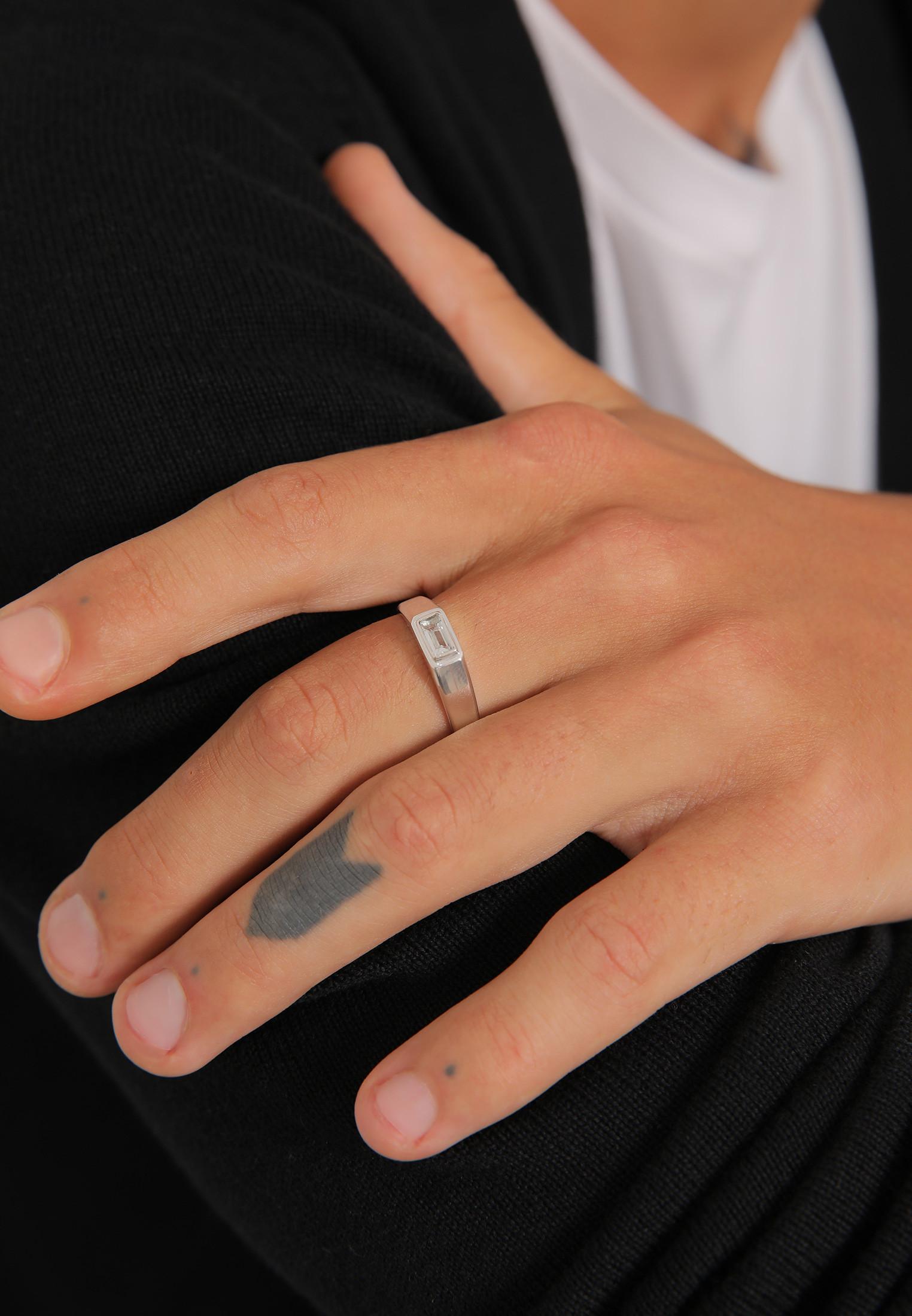 Kuzzoi Ring Topas Schlicht Elegant 925 Silber