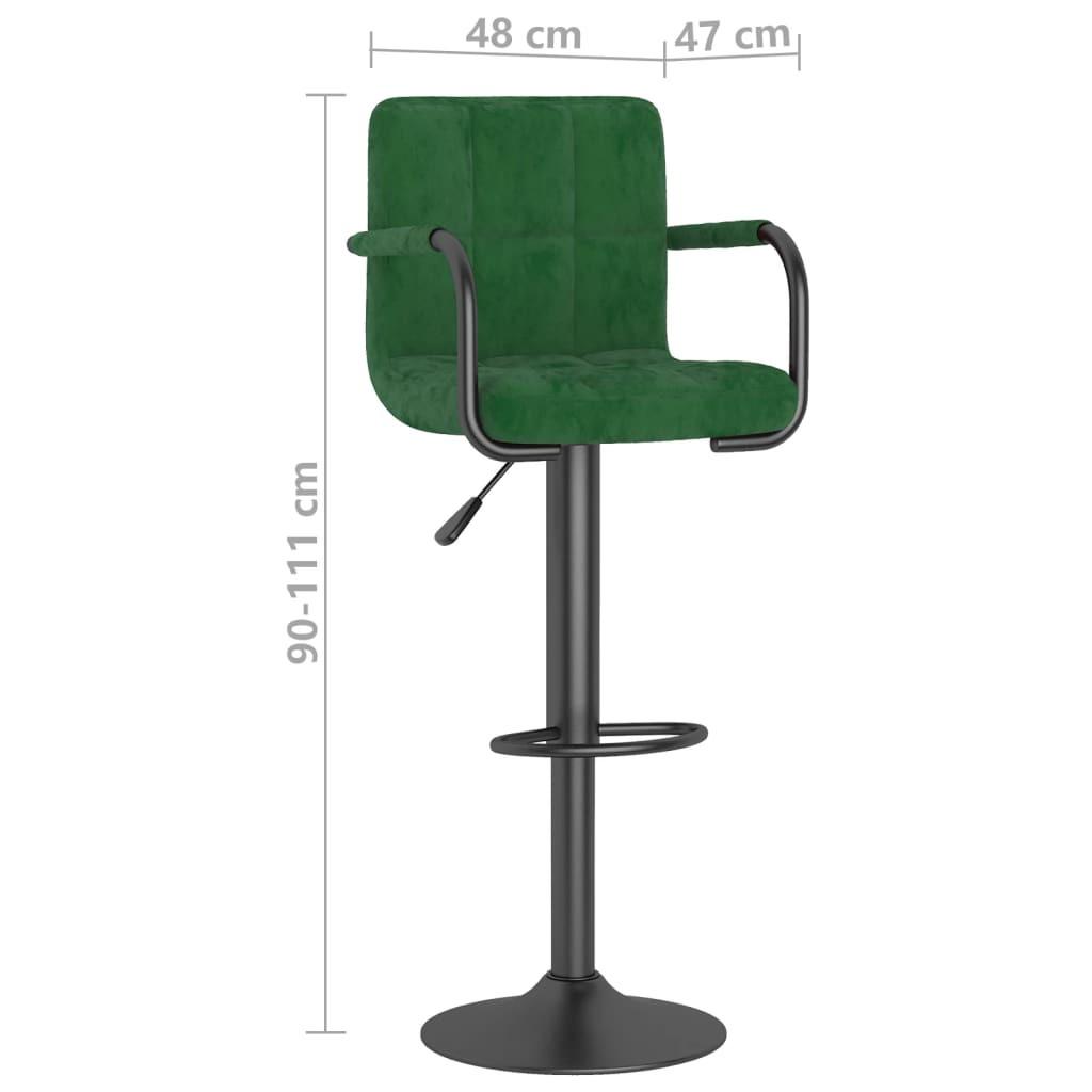 VidaXL Barhocker samt