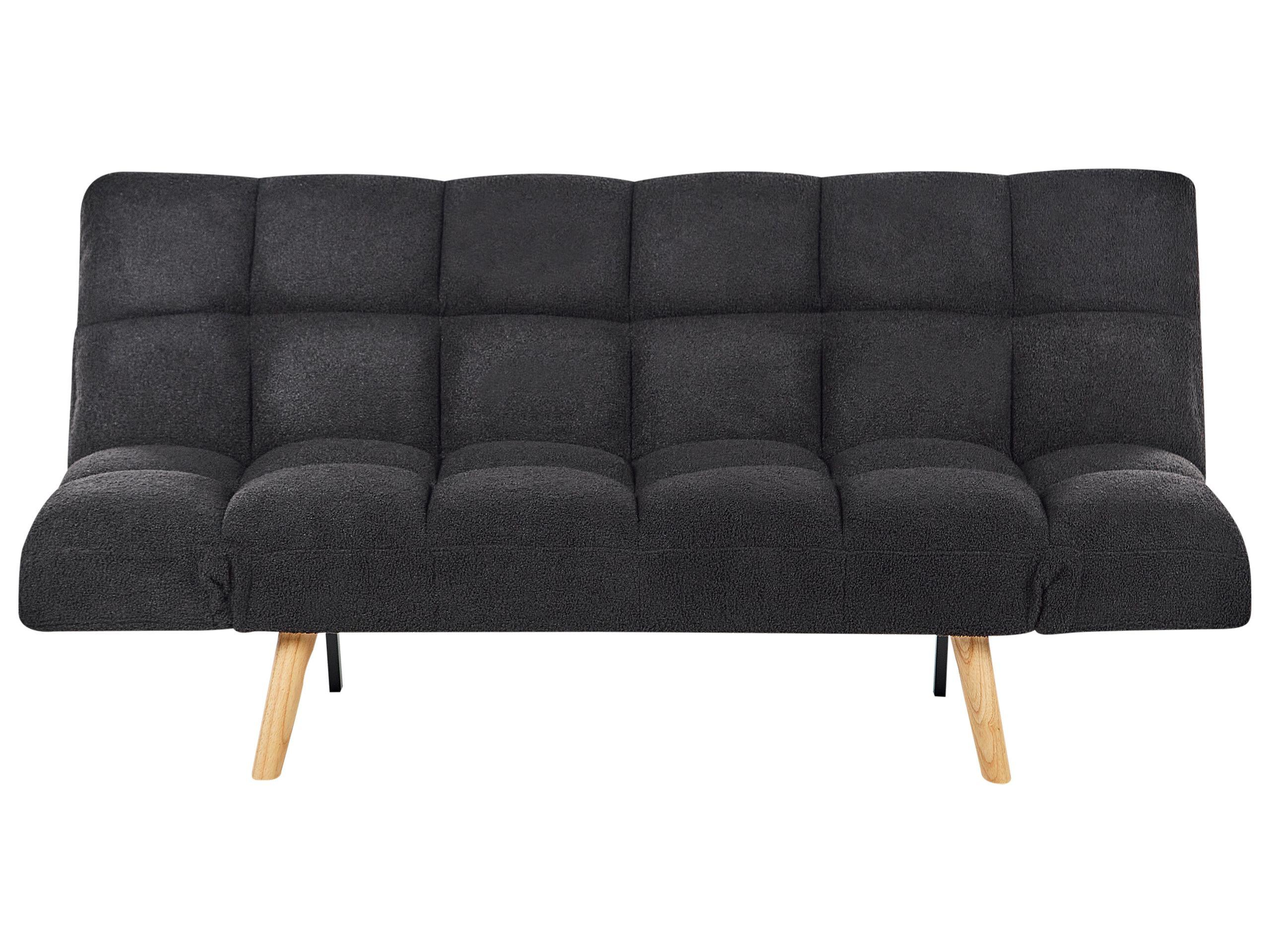 Beliani Schlafsofa aus Bouclé Retro INGARO