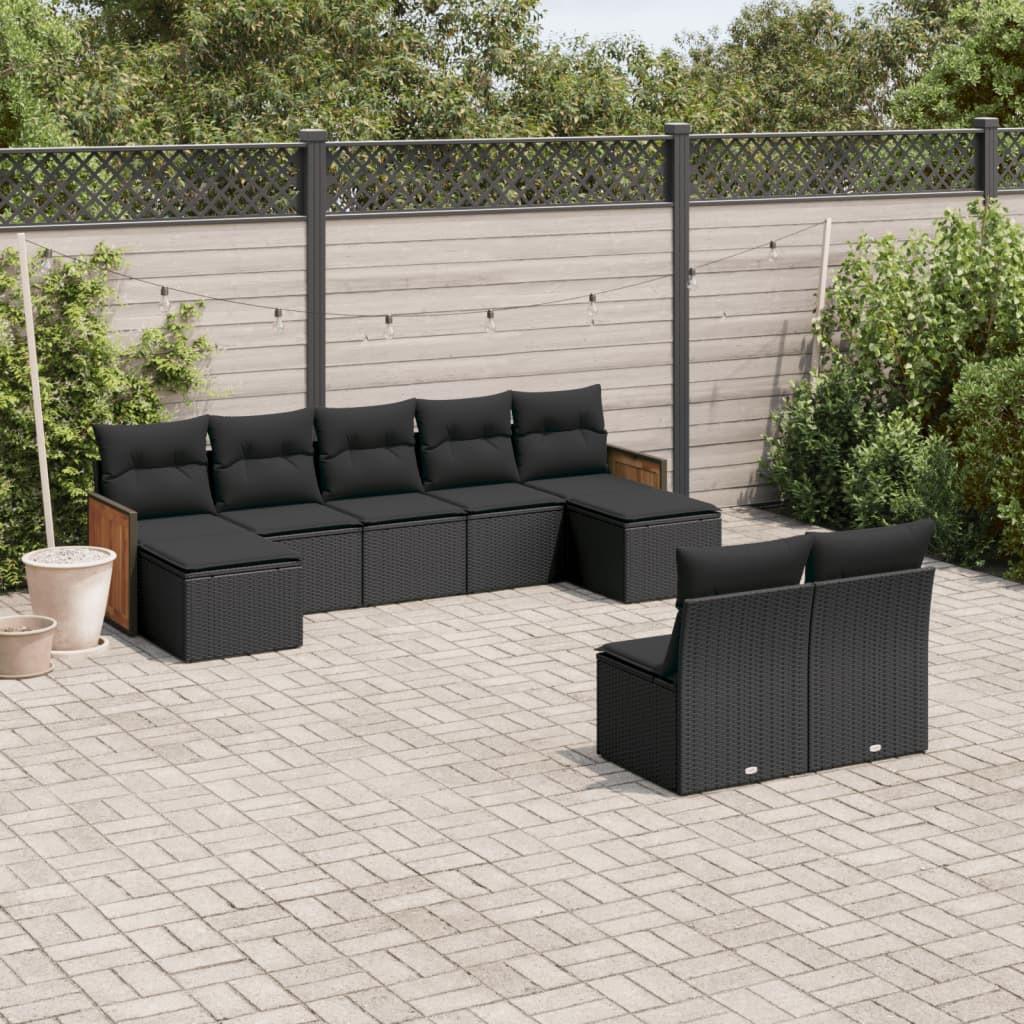 VidaXL Garten sofagarnitur poly-rattan