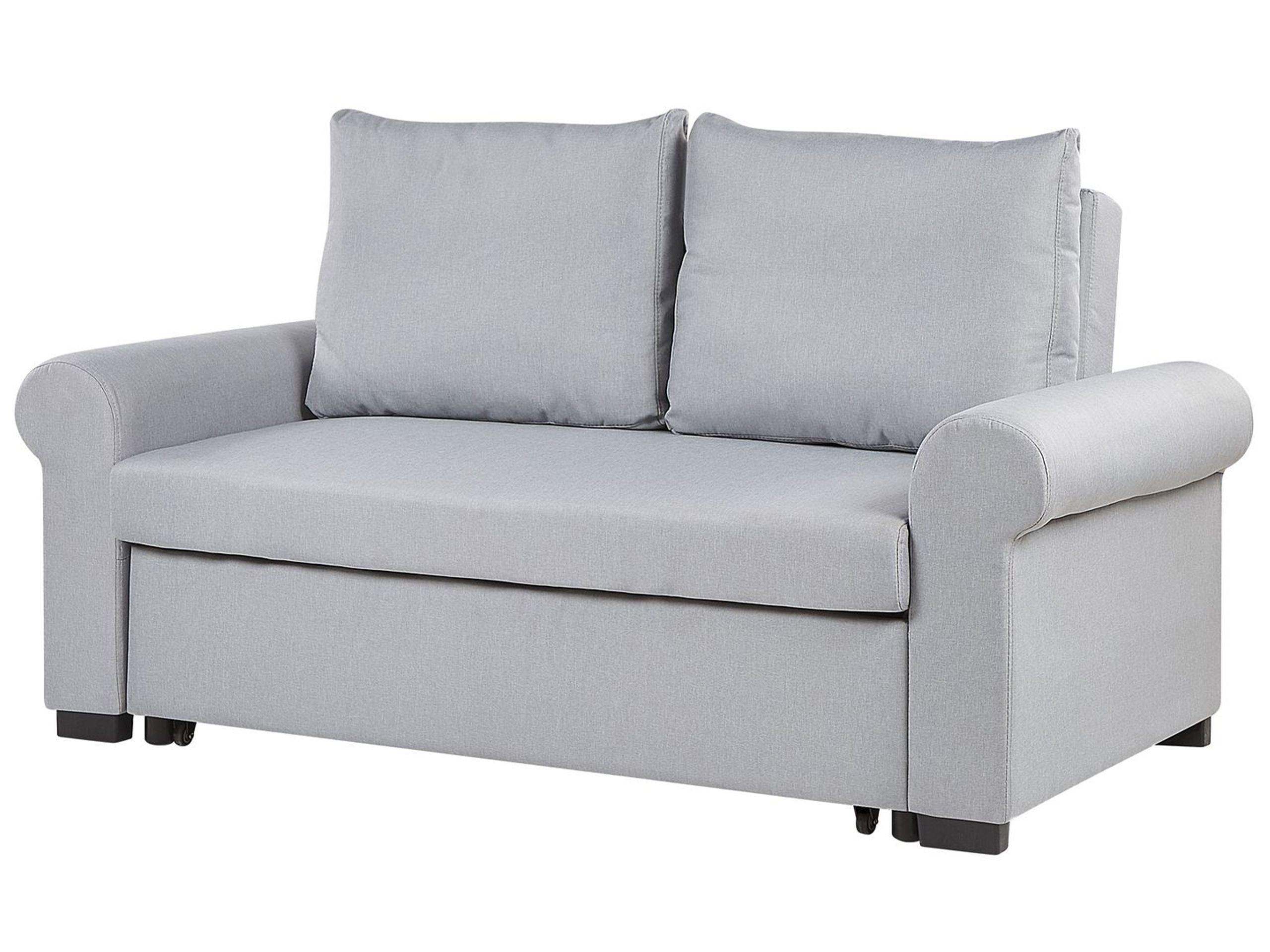 Beliani Schlafsofa aus Polyester Retro SILDA