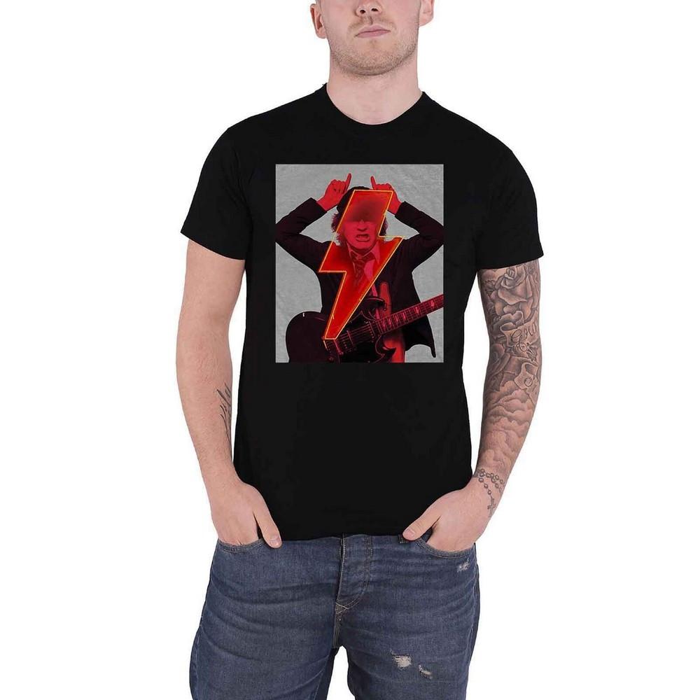 AC/DC ACDC Angus Finger Horns T-Shirt