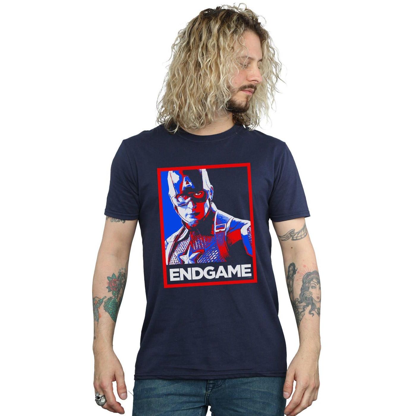 MARVEL Avengers Endgame Captain America T-Shirt