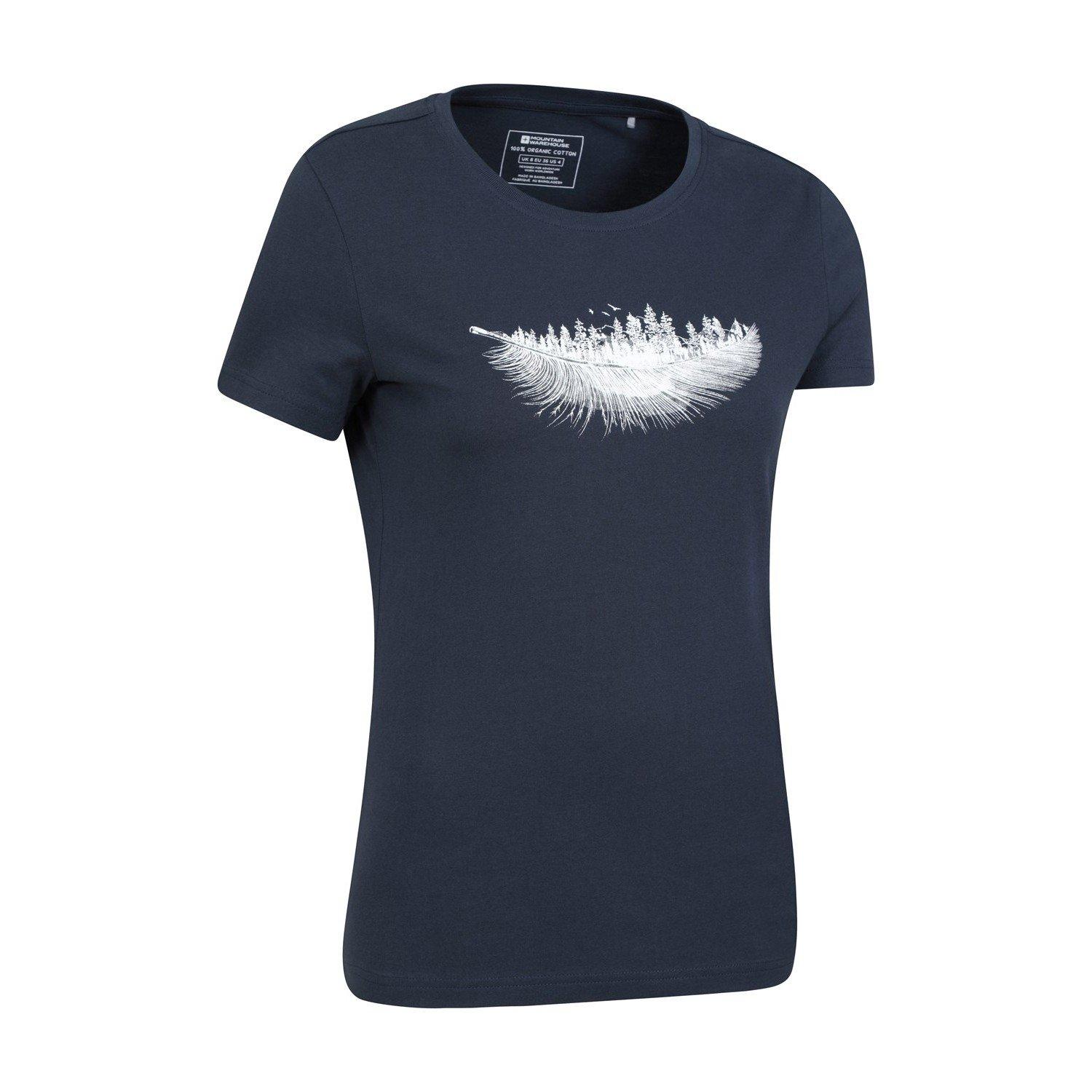 Mountain Warehouse T-Shirt mit Feder-Print