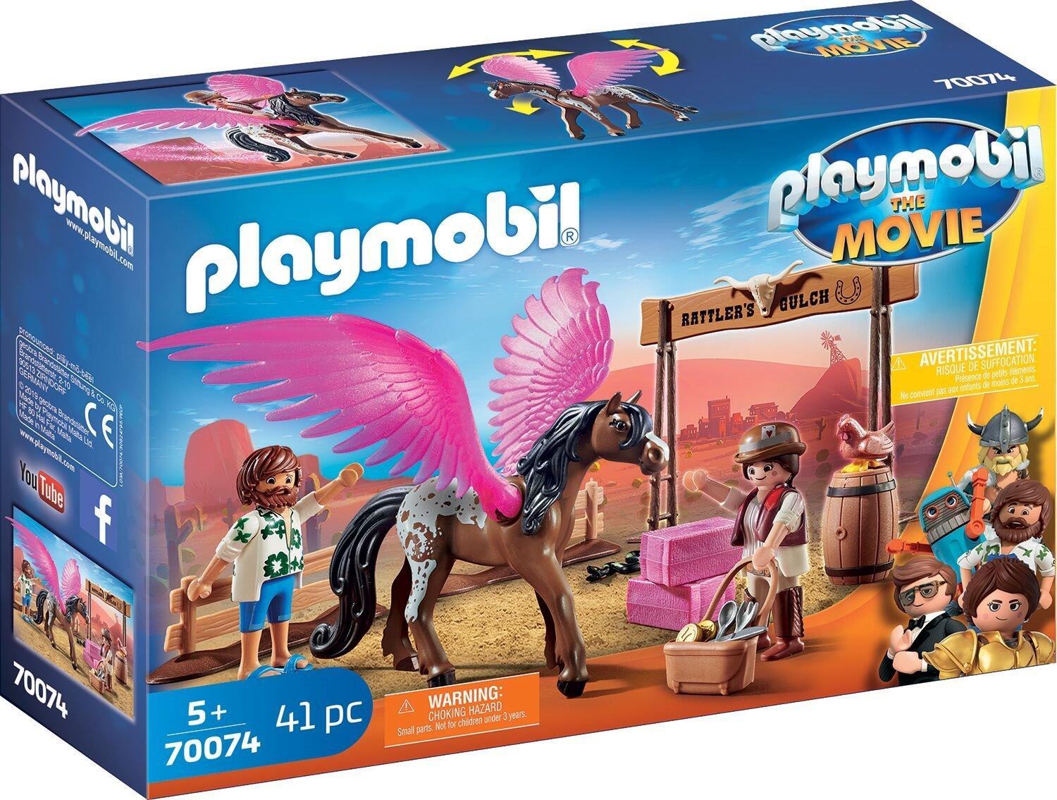 Playmobil 70074 Marla, Del und Pferd mit Flügeln