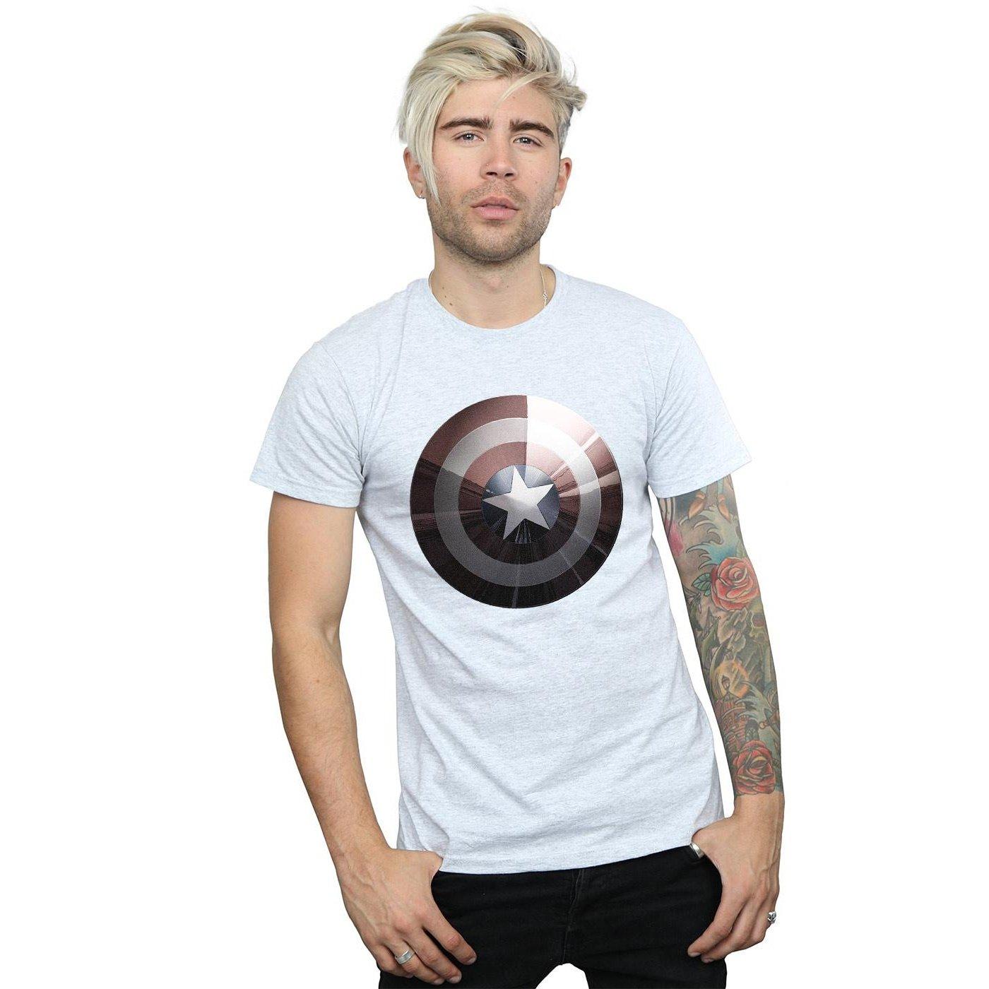 MARVEL Avengers Captain America Shield Print T-Shirt