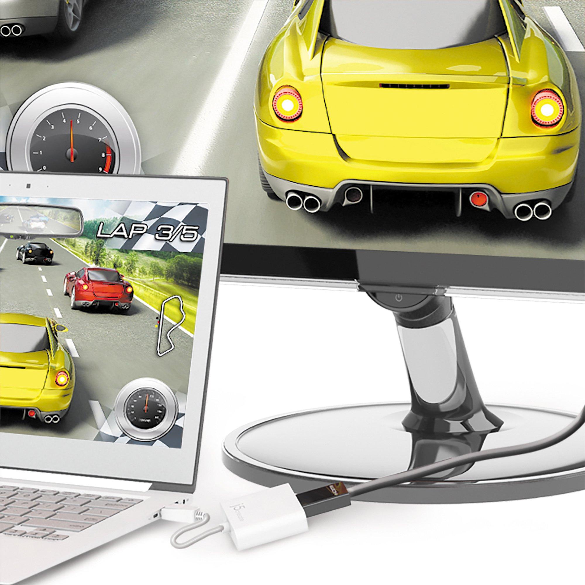 j5Create j5create JDA154-N DisplayPort™ zu HDMI™ Adapter