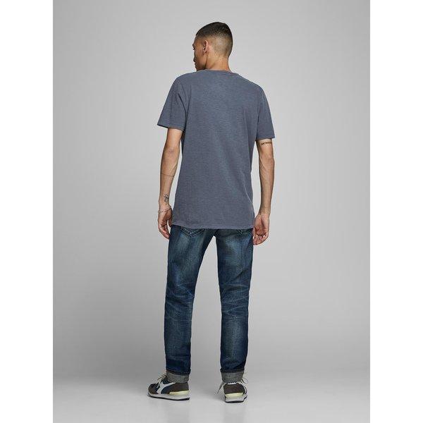 JACK & JONES JJESPLIT Neck Tee Kurzarm T-Shirt