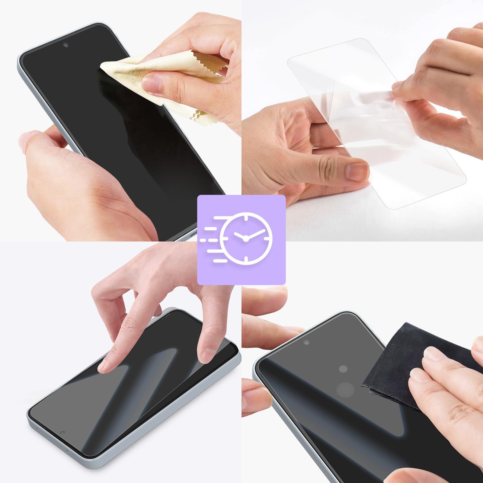 Avizar Glas-Folie Samsung A55 5G Transparent