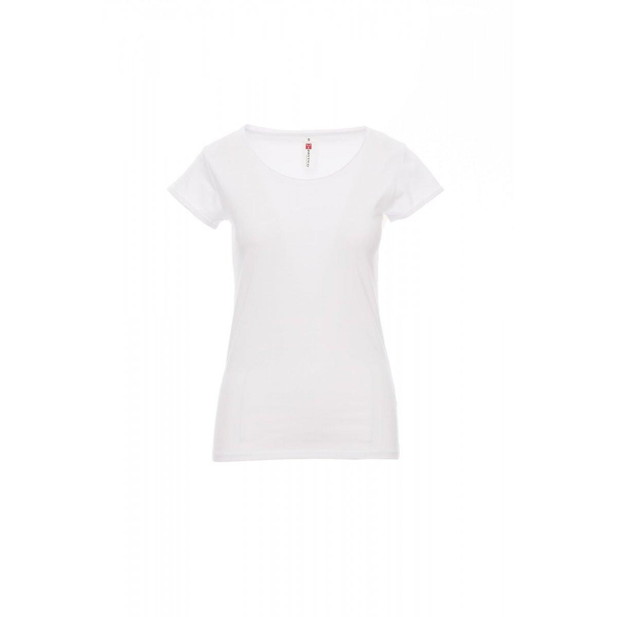 Payper Wear Schmal geschnittenes Kurzarm-T-Shirt mit weitem Halsausschnitt