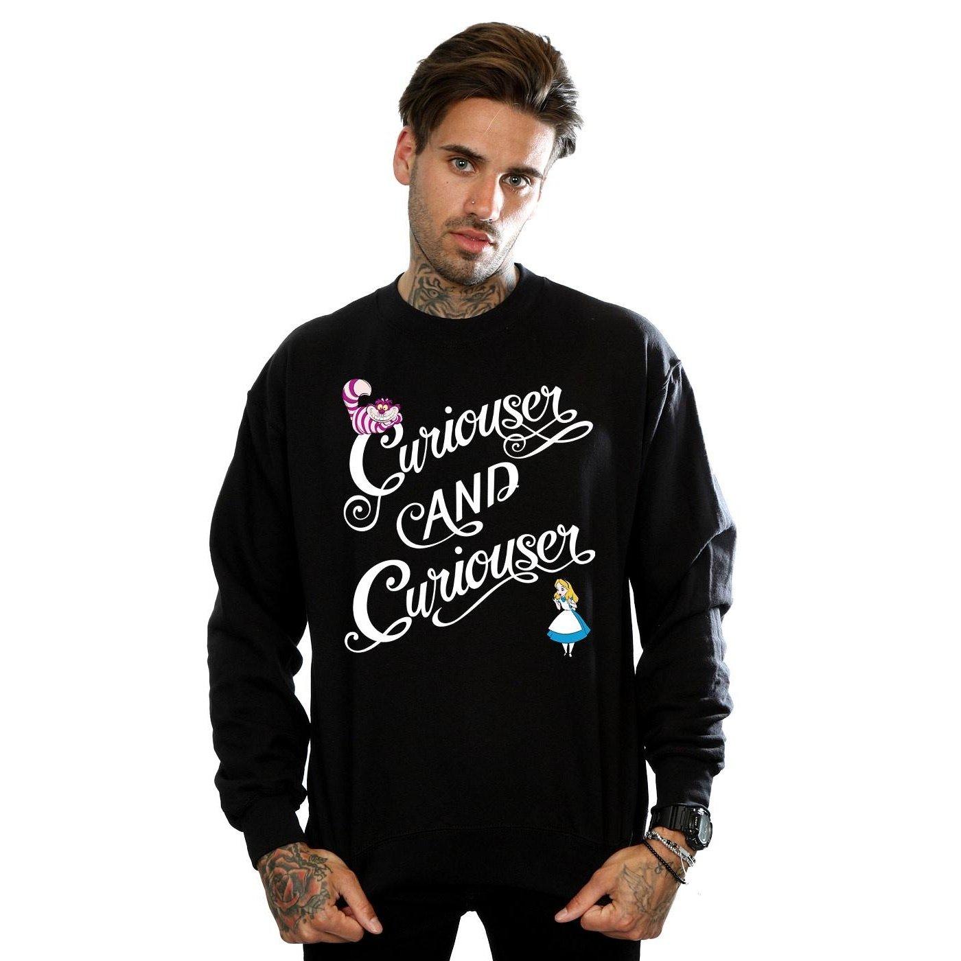 Disney Alice In Wonderland Curiouser Sweatshirt