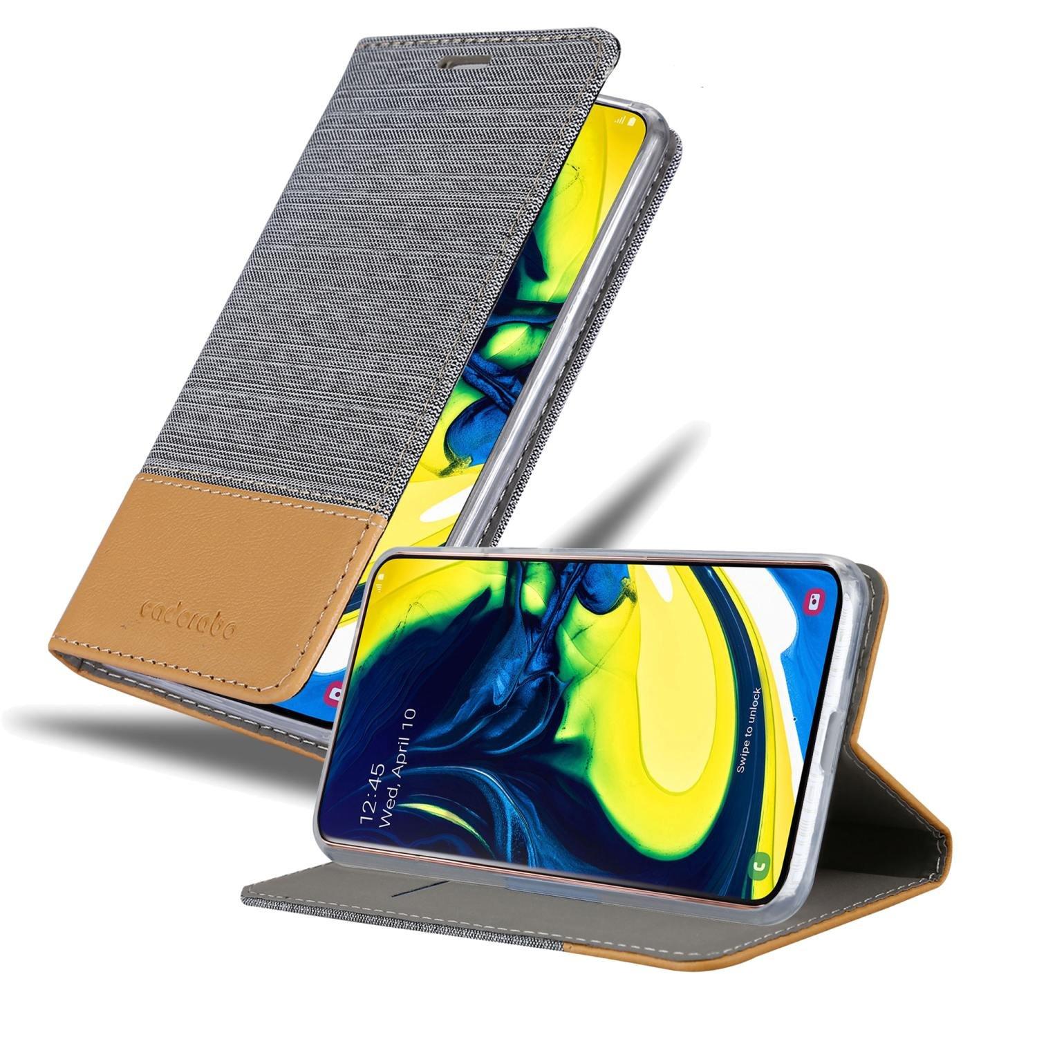 Cadorabo Hülle für Samsung Galaxy A80 / A90 4G Magnetverschluss, Kartenfach