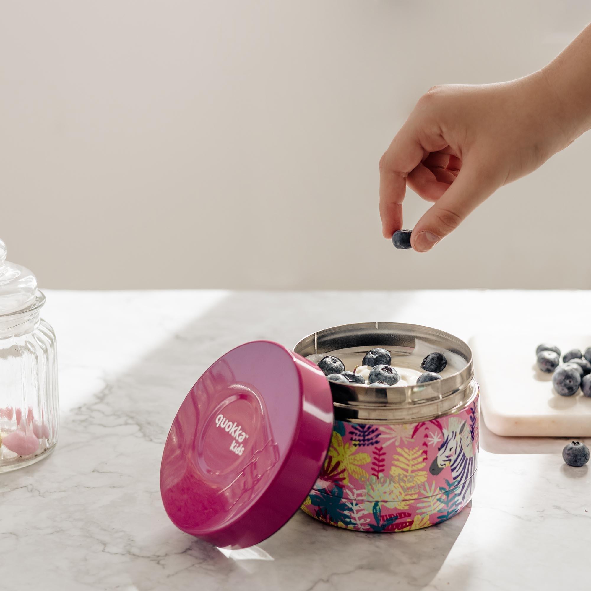 Quokka Whim Kids Zebras - Thermo Foodbehälter - Lunchbox