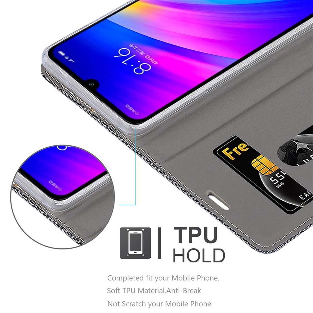 Cadorabo Hülle für Xiaomi RedMi 7 Magnetverschluss, Kartenfach