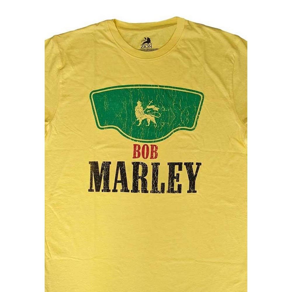 Bob Marley Grafik Print T-Shirt