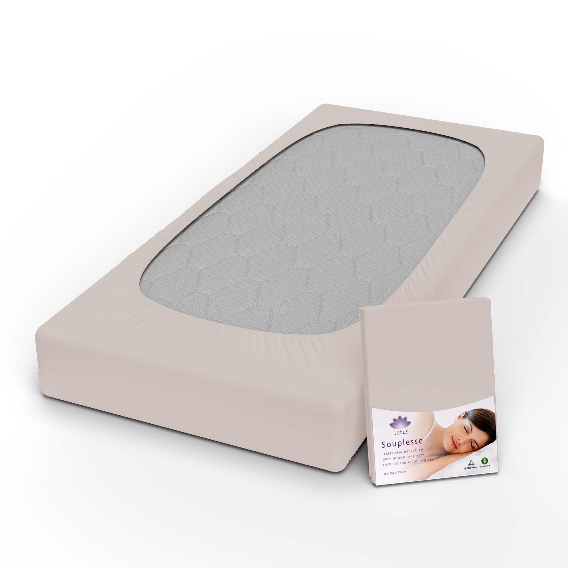 Lotus Bettwaren Lotus Jersey Fixleintuch Souplesse