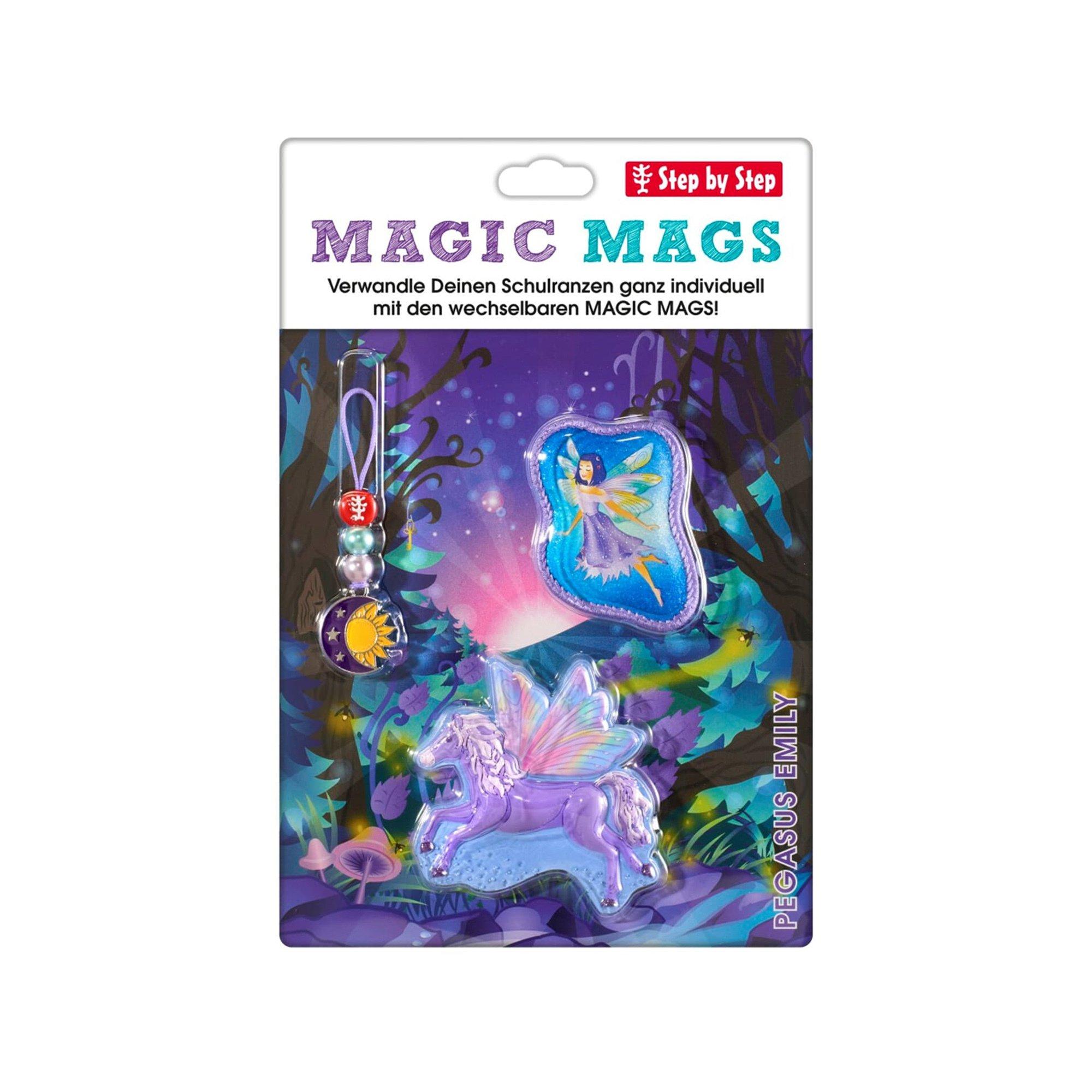 Step by Step Tornister Anhänger Set MAGIC MAGS, Pegasus Emily