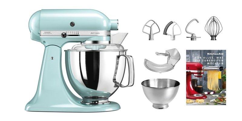 KitchenAid Artisan KSM200 Swiss Edition Eis - Küchenmaschine 4,8 Liter