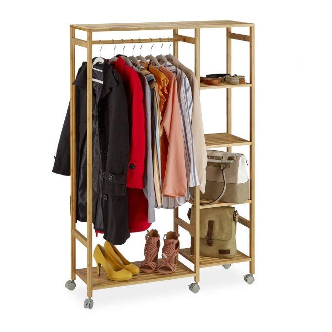 B2X Rollgarderobe aus Bambus