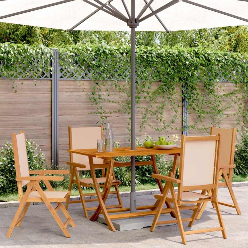 VidaXL Gartenstuhl holz