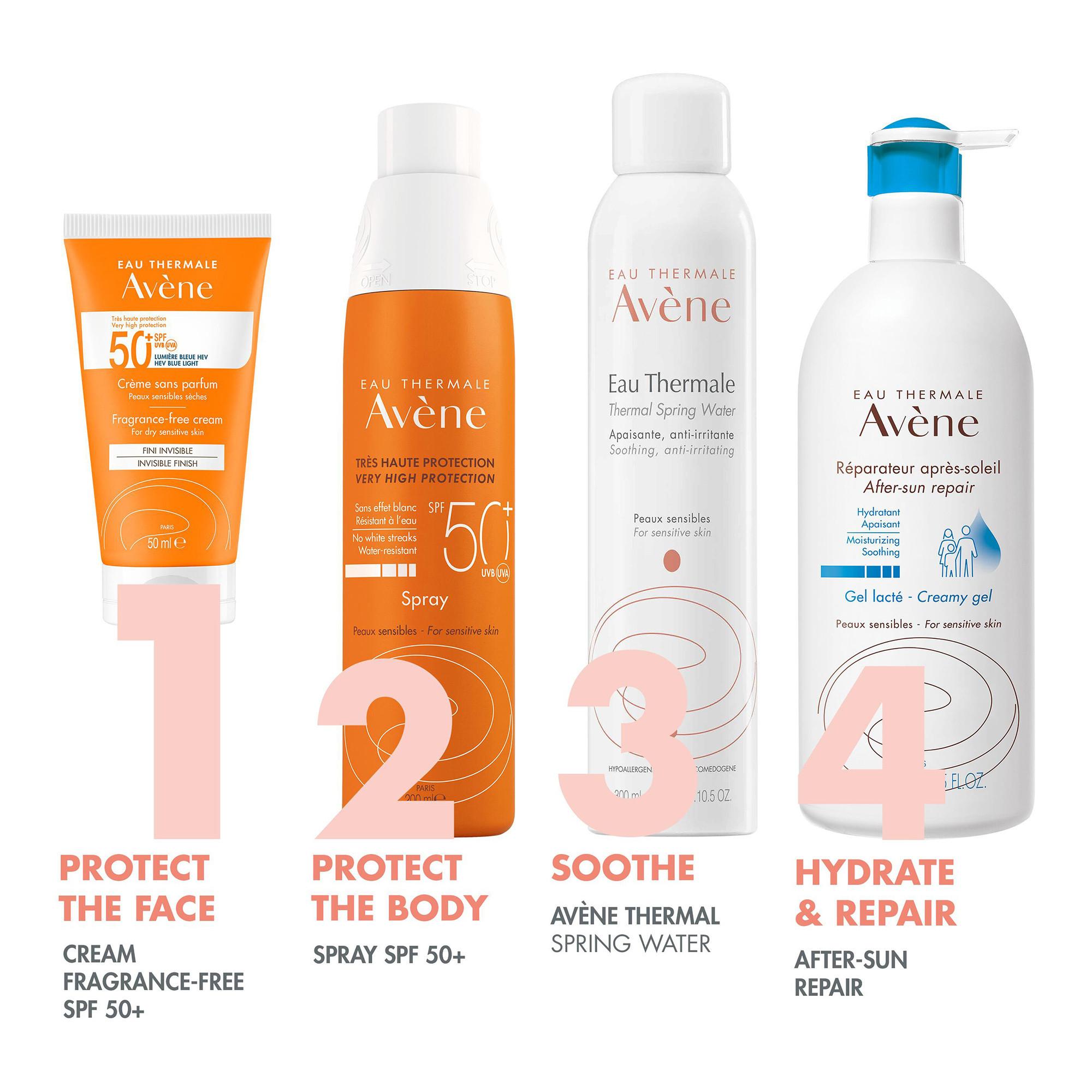 Avene Sonnenschutz Sonnencreme SPF 50+ ohne Duftstoffe