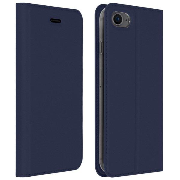 DuxDucis Klapphülle iPhone 7/8/SE 2020 Dunkelblau