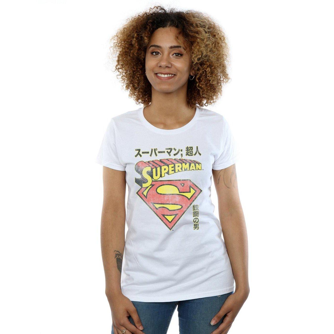 DC COMICS Superman Japanese Logo T-Shirt
