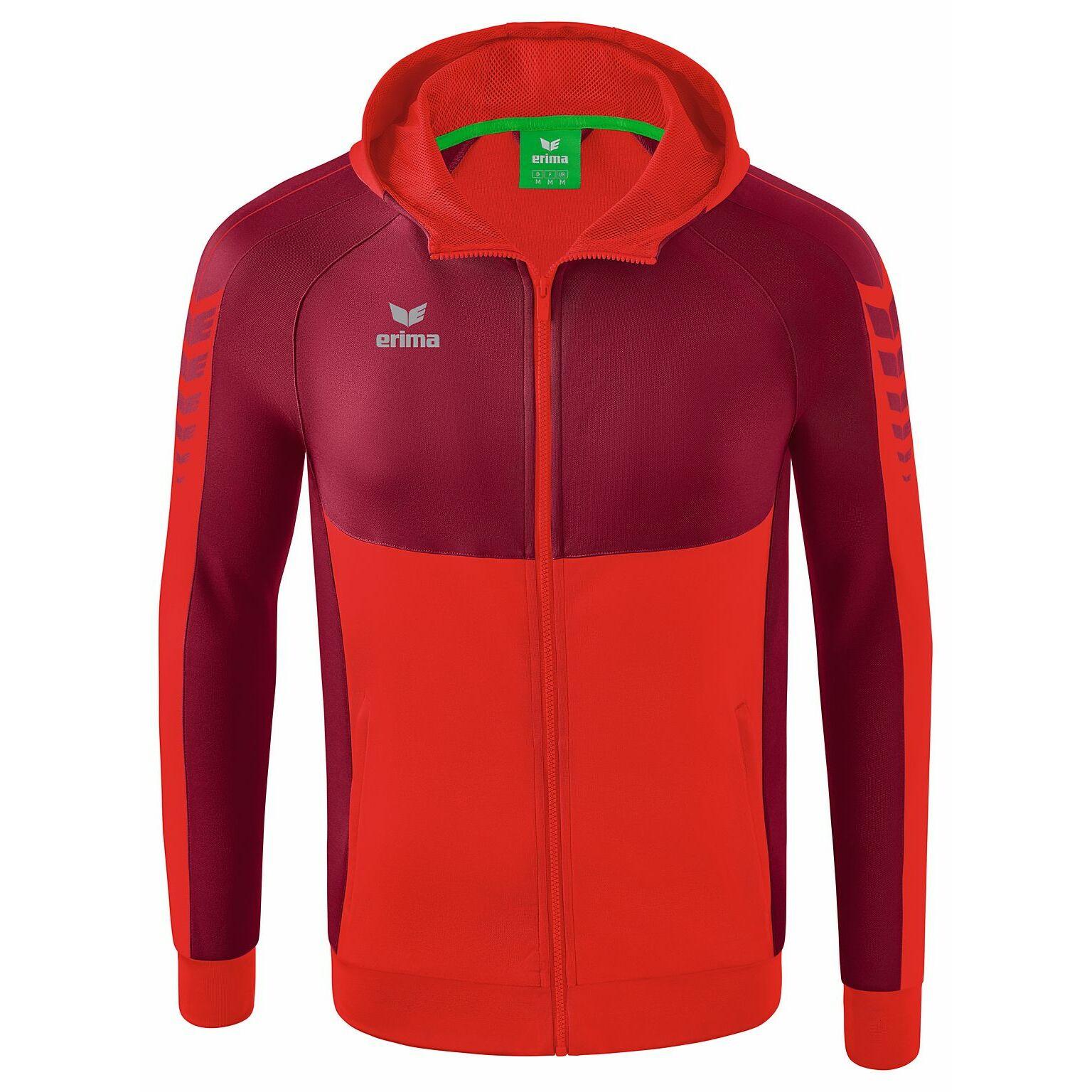 Erima trainingsjacke mit kapuze six wings