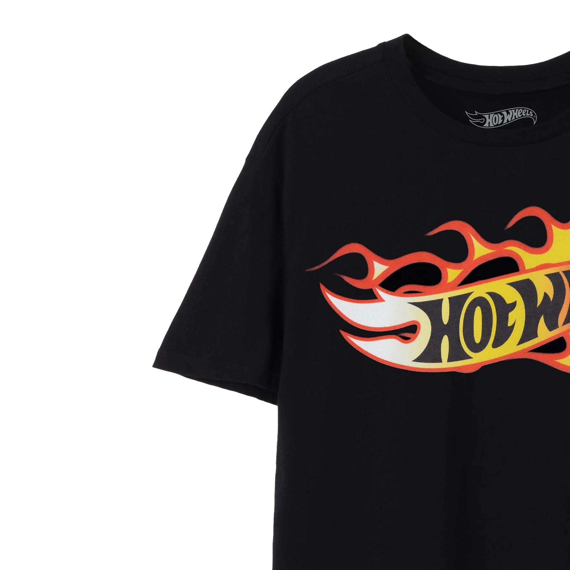 Hot Wheels Hot Wheels Logo Print T-Shirt